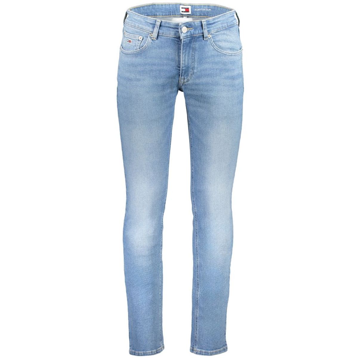 Tommy Hilfiger Light Blue Cotton Jeans & Pants