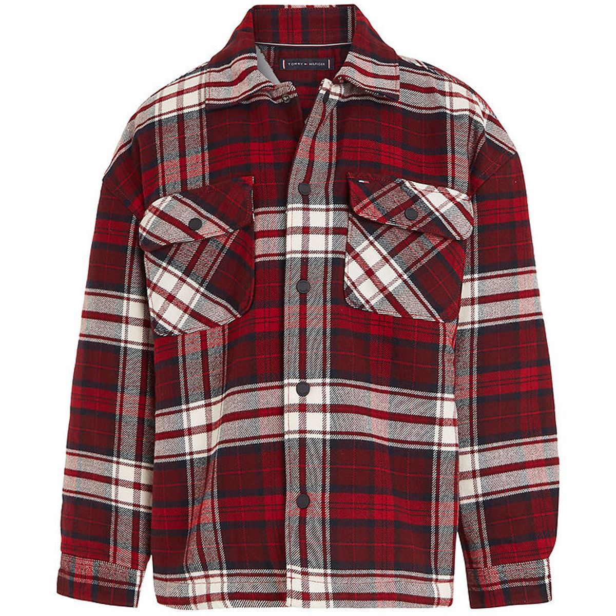 Tommy Hilfiger Skjorte m. For - Shearling Lined Tartan - Multi C