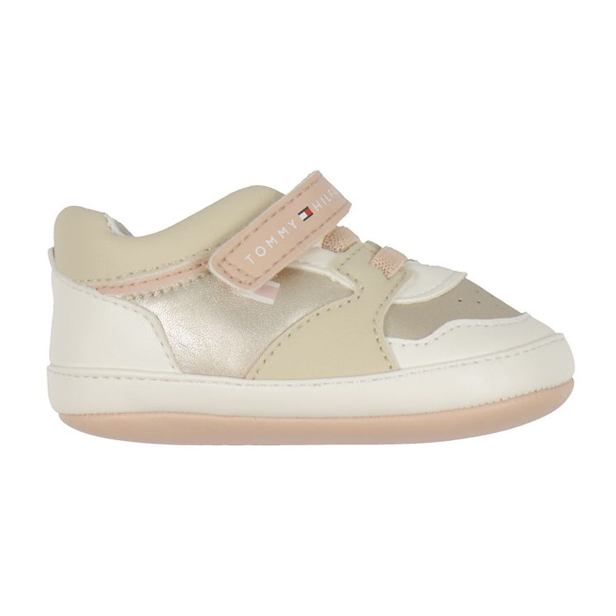 Tommy Hilfiger Sko - Low Cut - Butter/Platinum/Pink