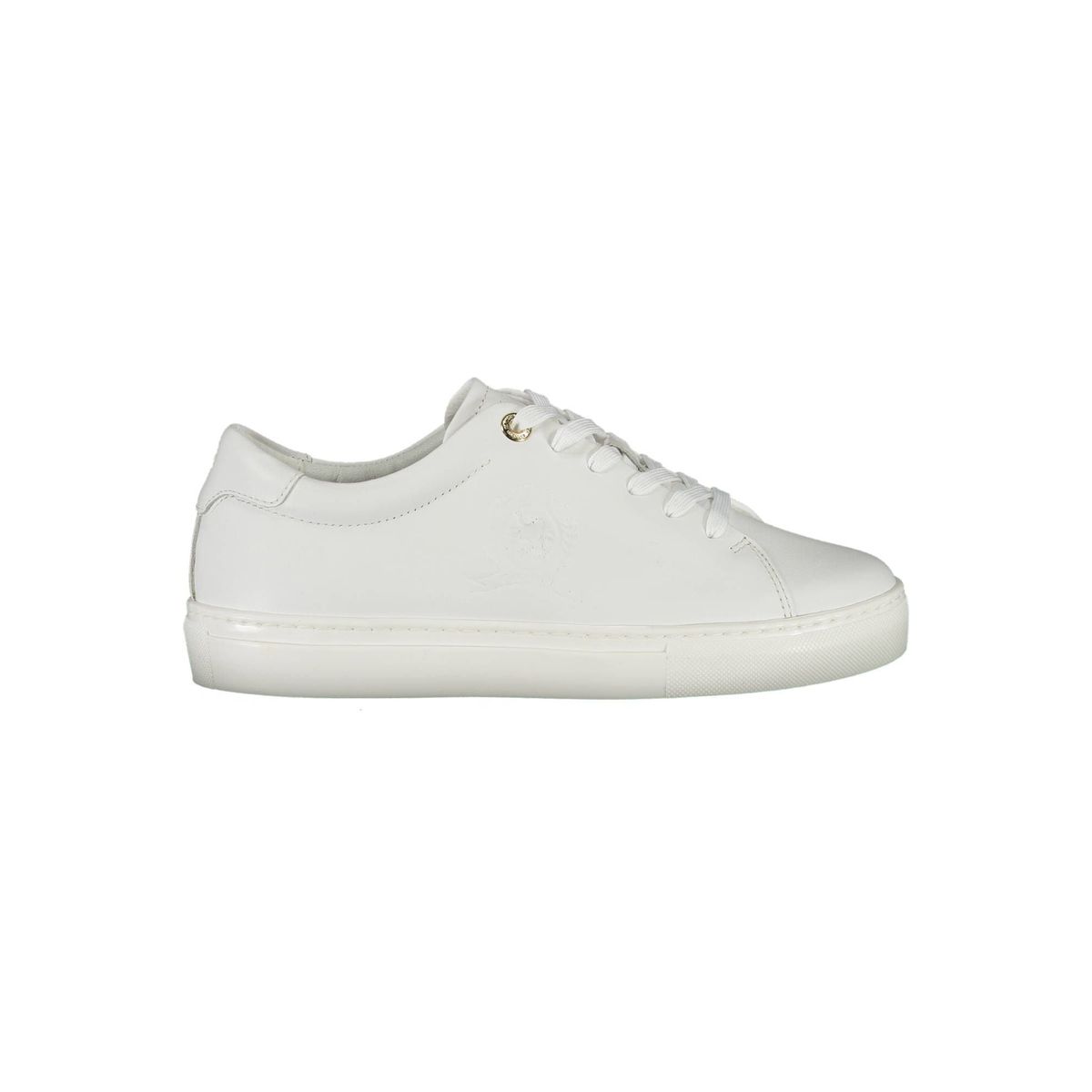 Tommy Hilfiger Sleek White Lace-Up Sneakers