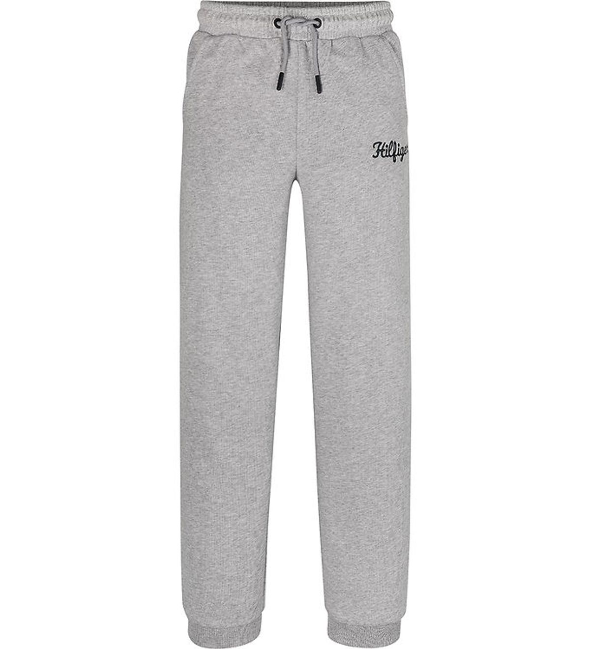 Tommy Hilfiger Sweatpants - Ny Emb Terry - Light Grey Heather