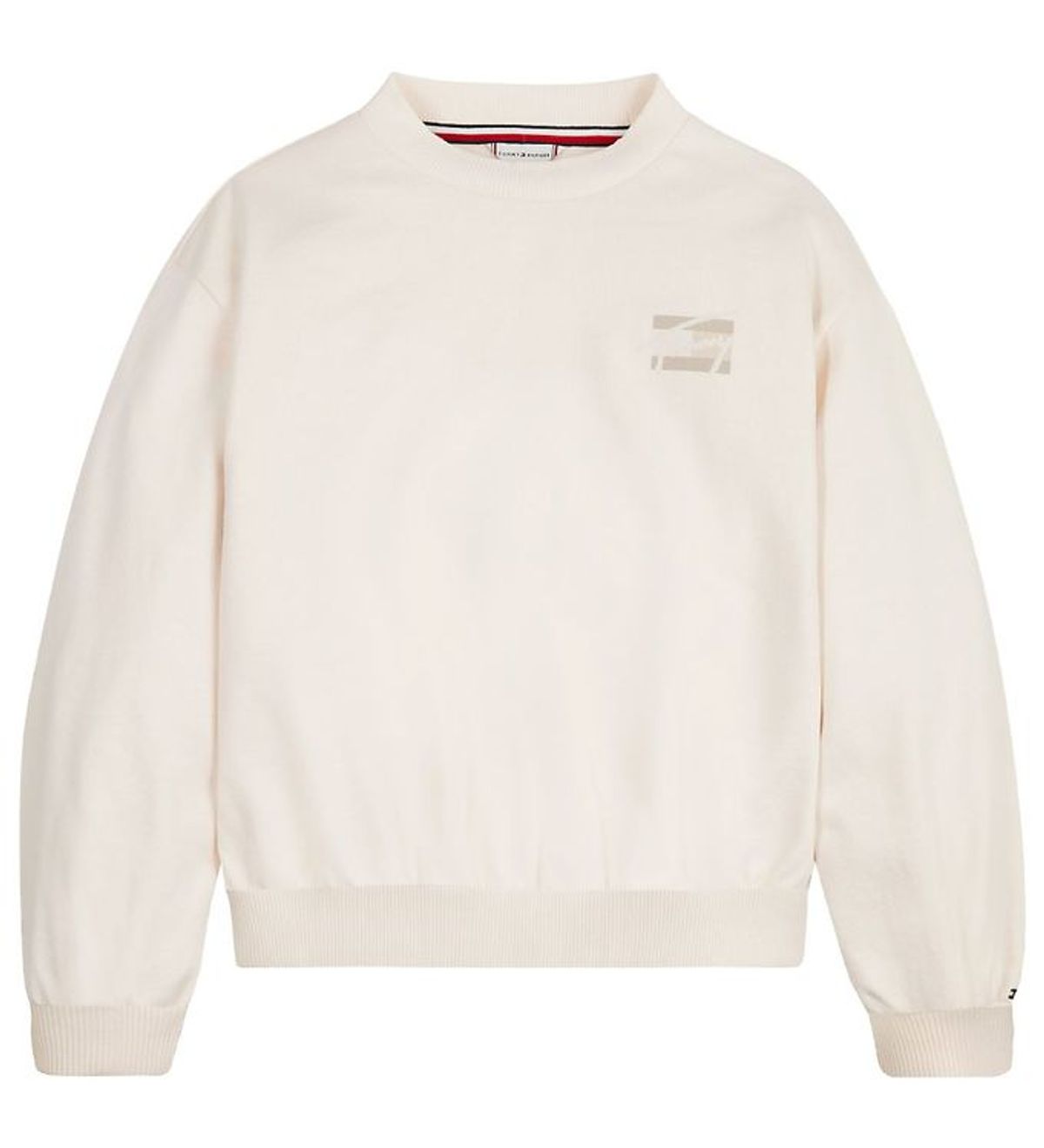 Tommy Hilfiger Sweatshirt - Natural Dye Script - Ancient White