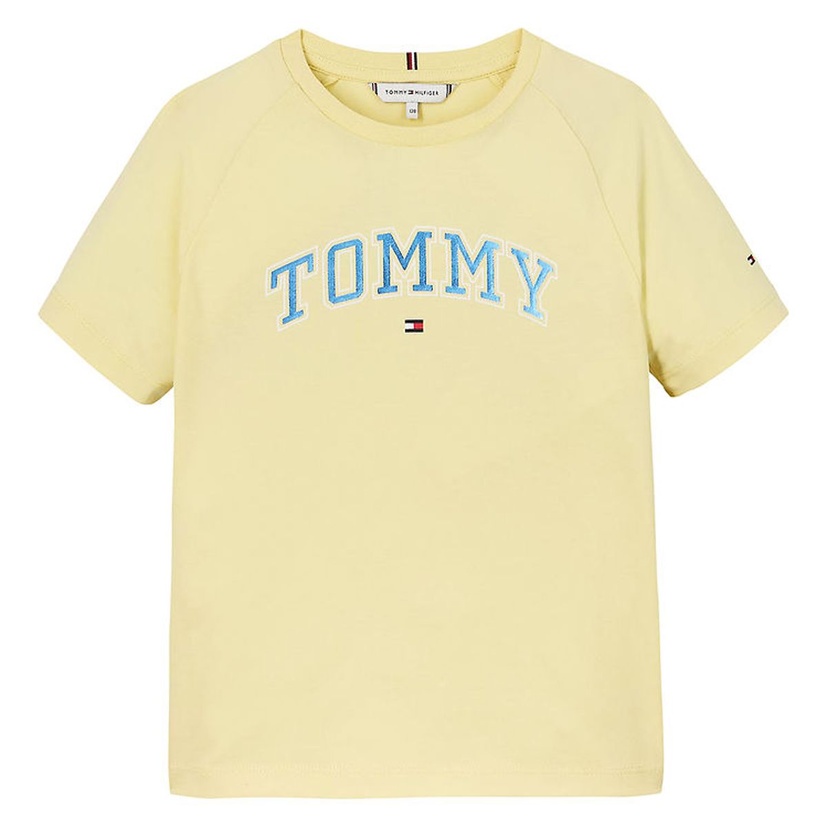 Tommy Hilfiger T-shirt - Varsity Foil - Lemon Zest