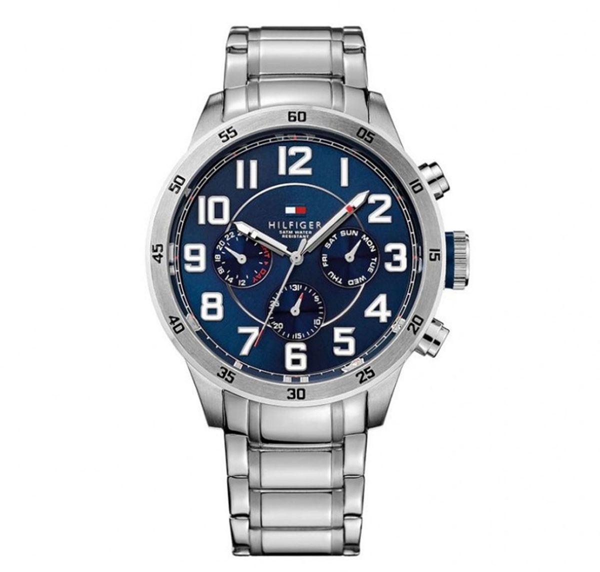 Tommy Hilfiger Trent Steel Herreur 1791053