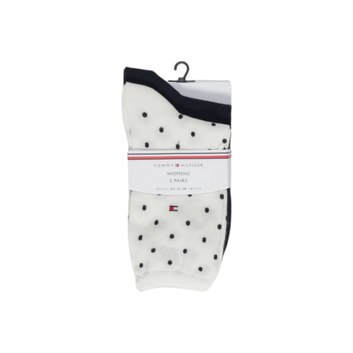 Tommy Hilfiger White Cotton Sock