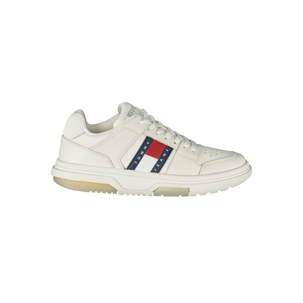 Tommy Hilfiger White Leather Dame Sneakers