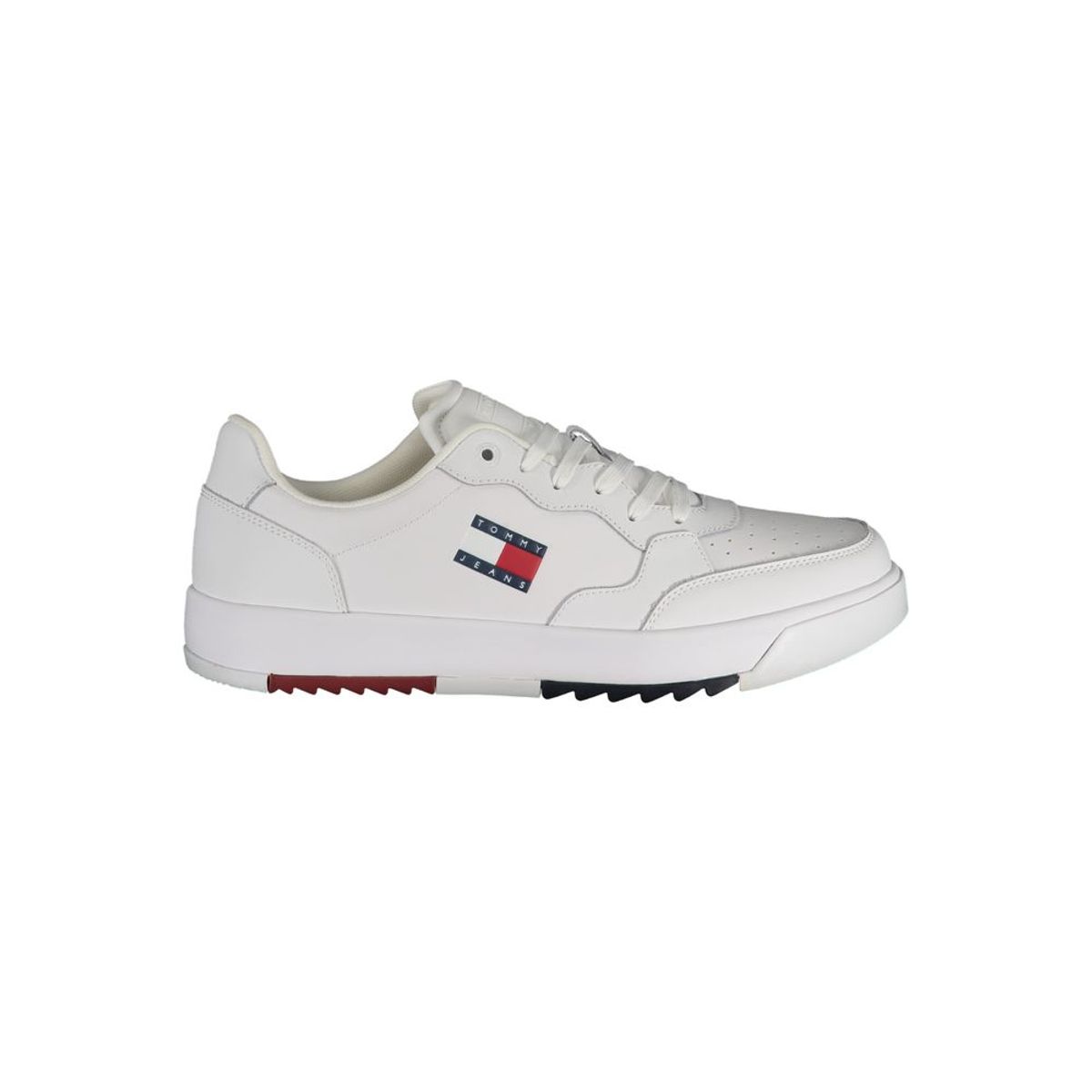 Tommy Hilfiger White Polyester Sneakers