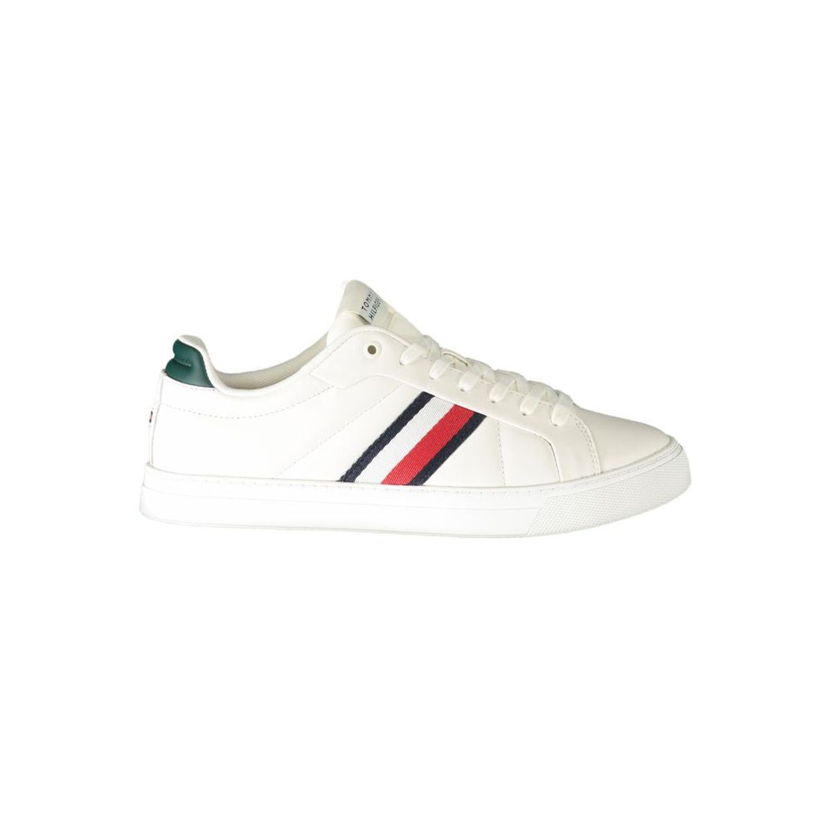 Tommy Hilfiger White Polyester Sneakers