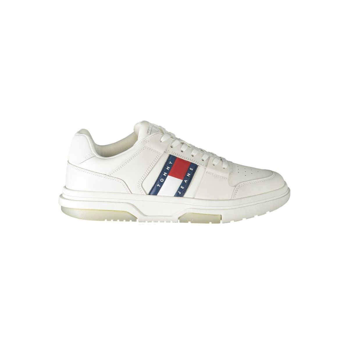 Tommy Hilfiger White Polyester Sneakers