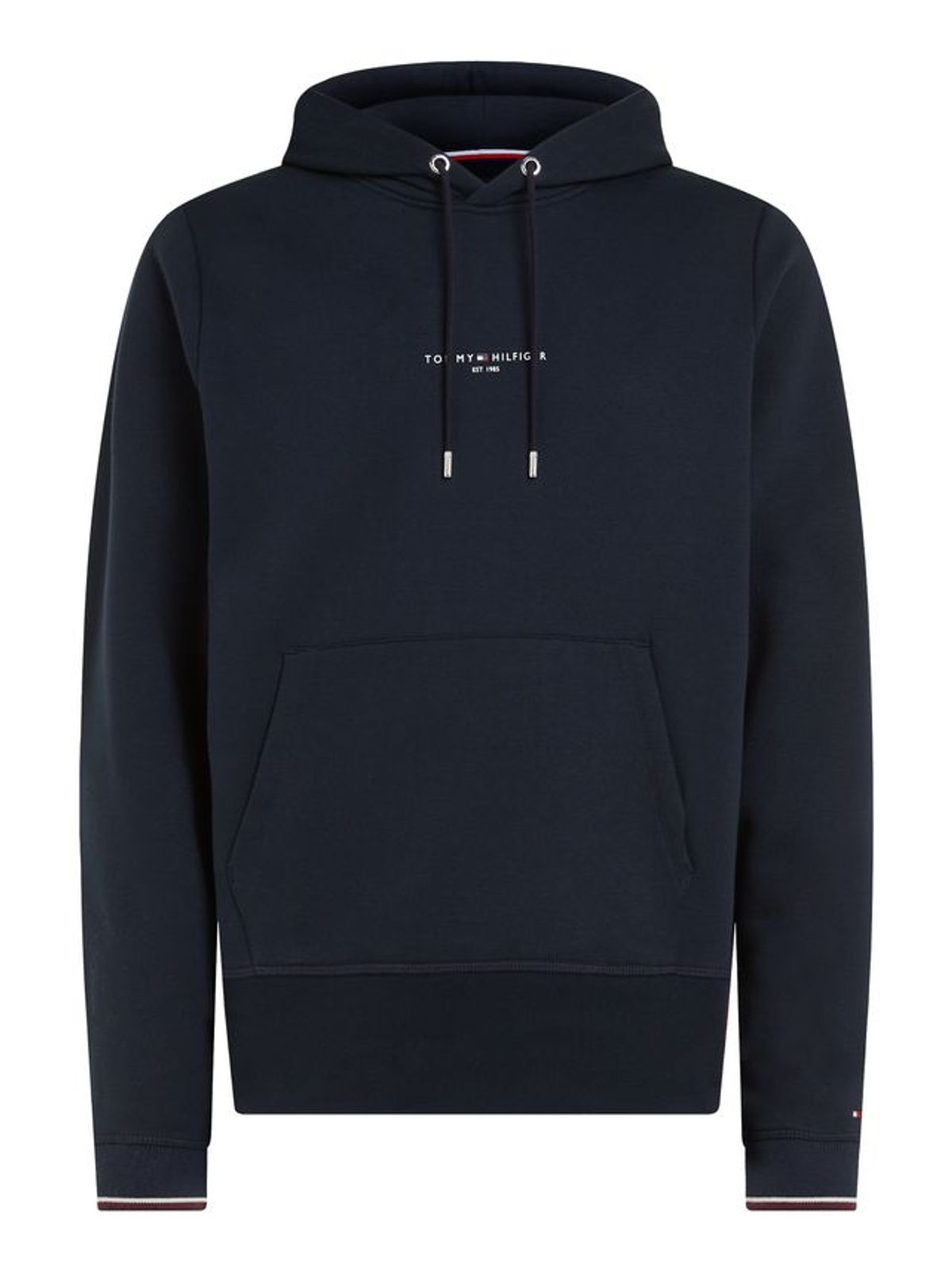 TOMMY LOGO TIPPED HOODY