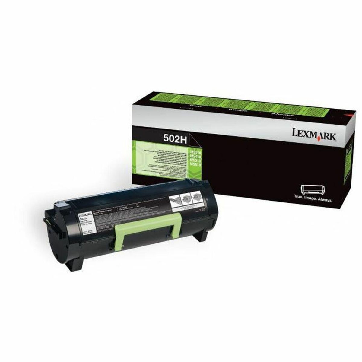 Toner Lexmark 502H R Sort