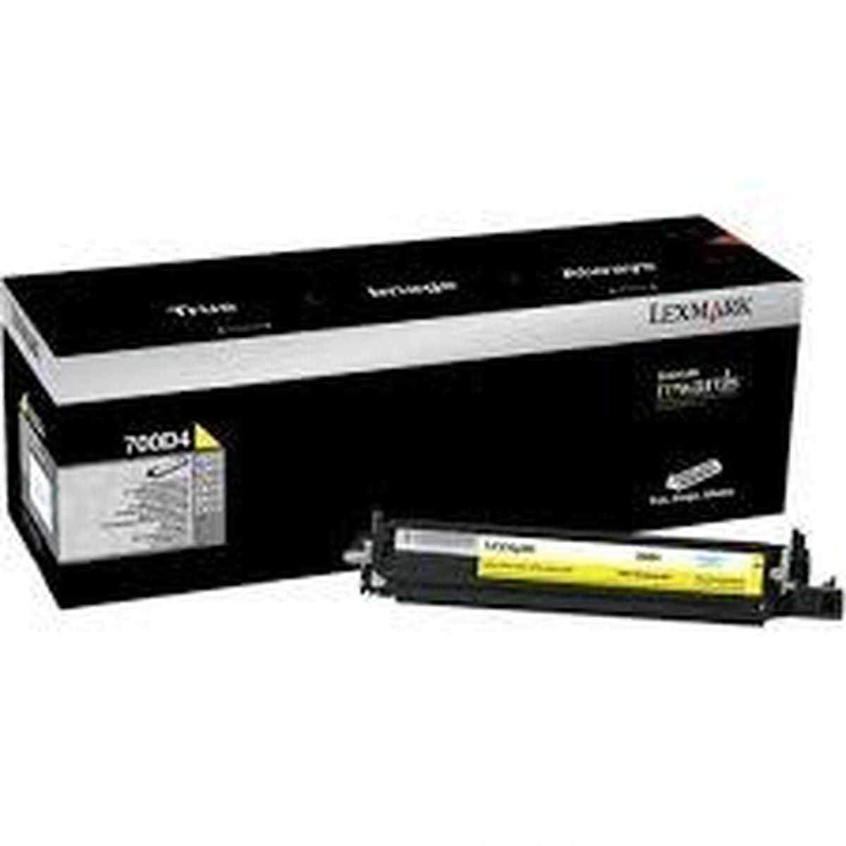 Toner Lexmark 70C0D40 Gul