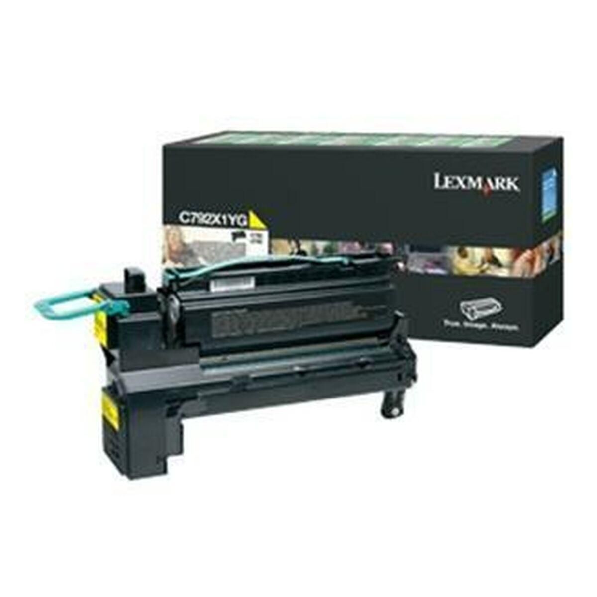 Toner Lexmark C792X1YG Gul