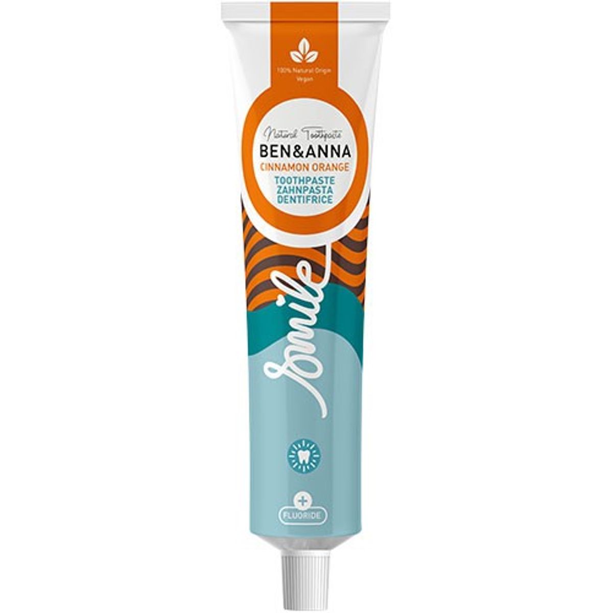 Toothpaste Cinnamon Orange + Fluoride - 75 ml