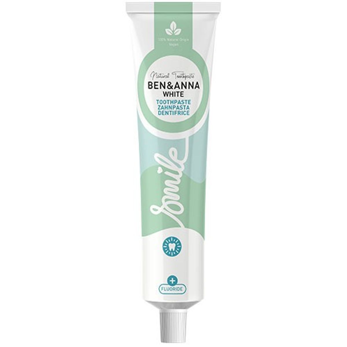 Toothpaste White + Fluoride - 75 ml