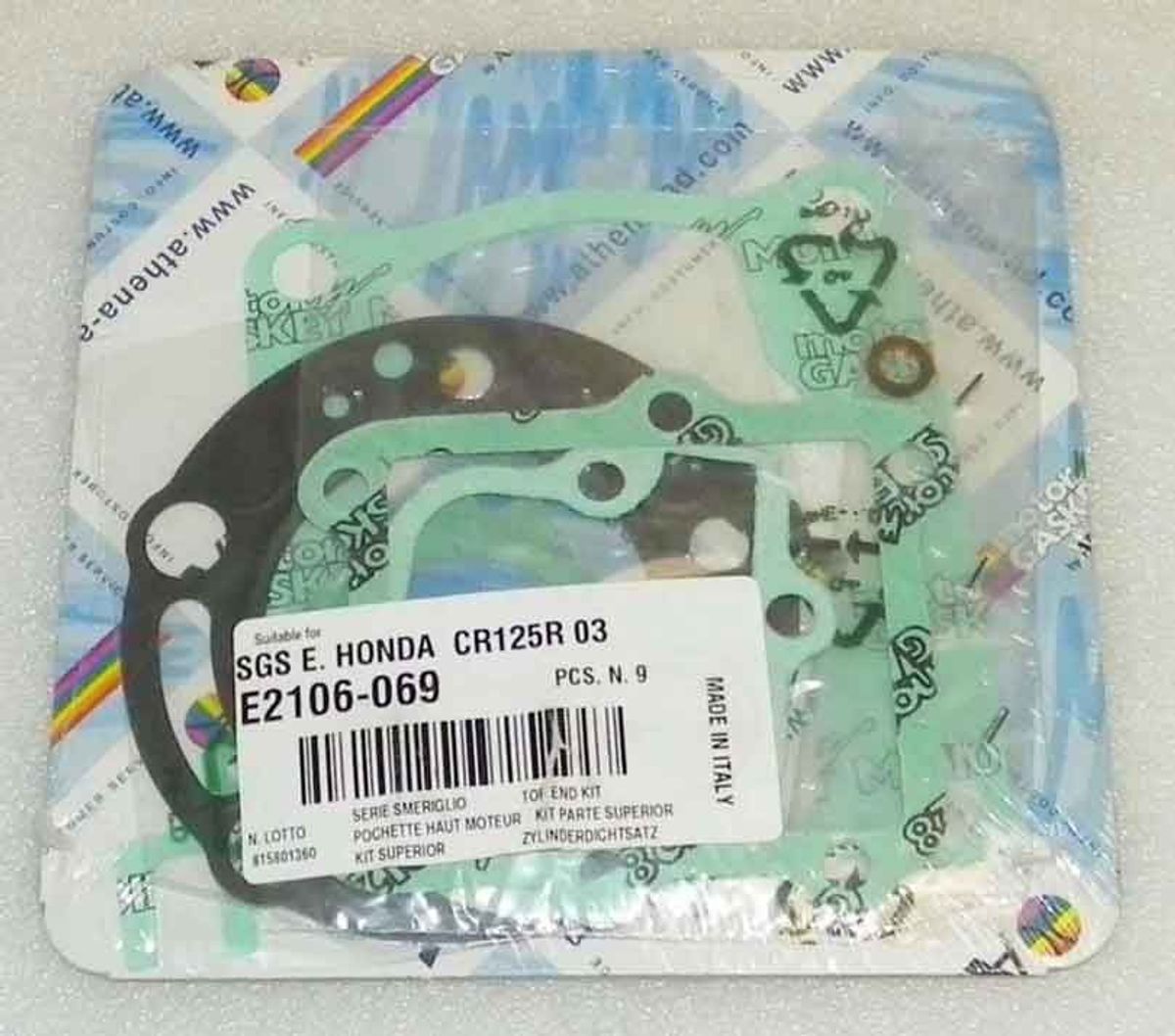 Top End Gasket Kit: Honda 125 CR 2003 - E2106069