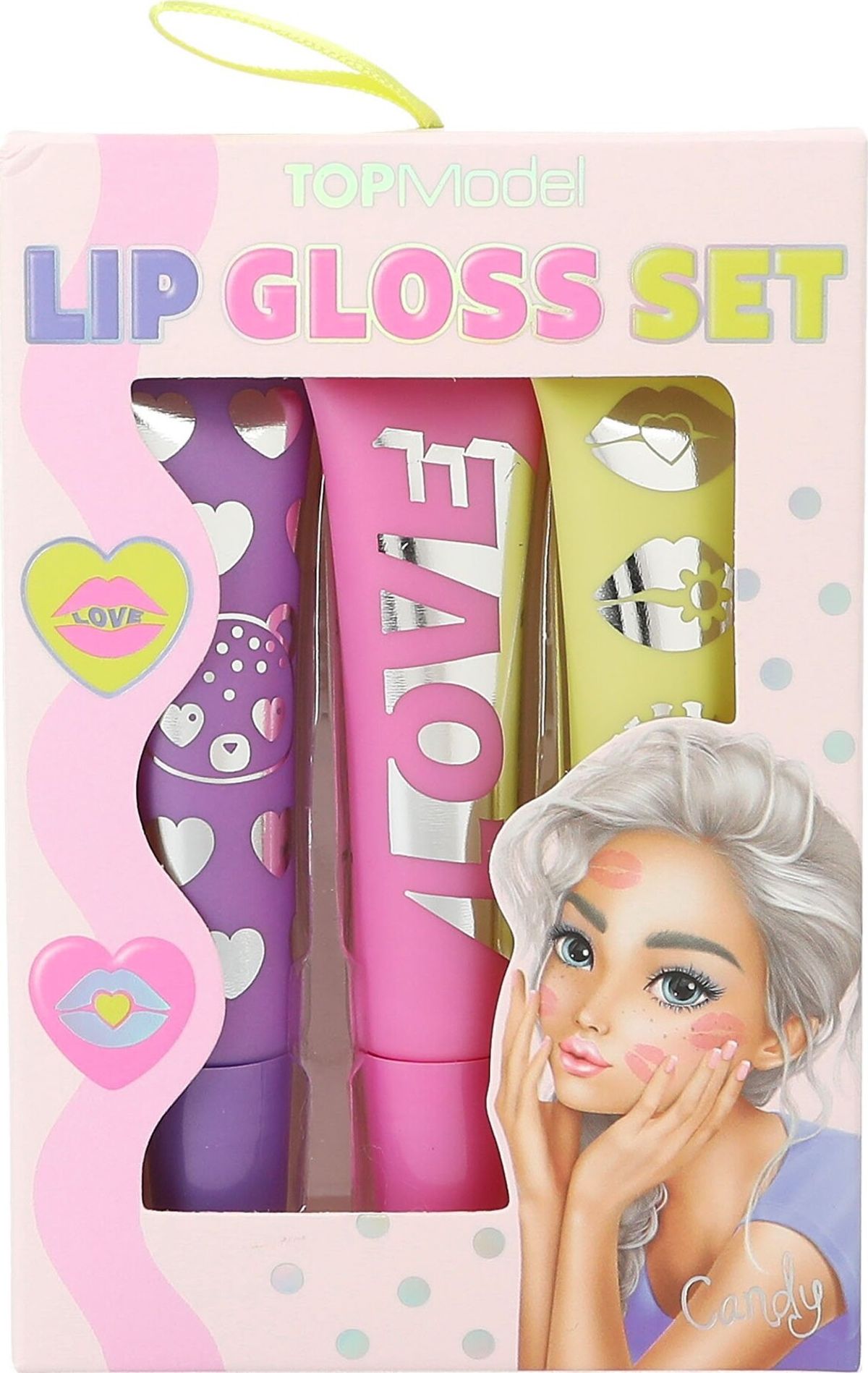 Top Model - Lipgloss Sæt Til Børn - Beauty And Me - 3-pak