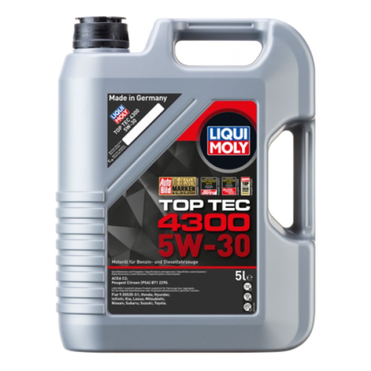 Top tec 4300 Liqui moly 5W30 Motorolie i 5l