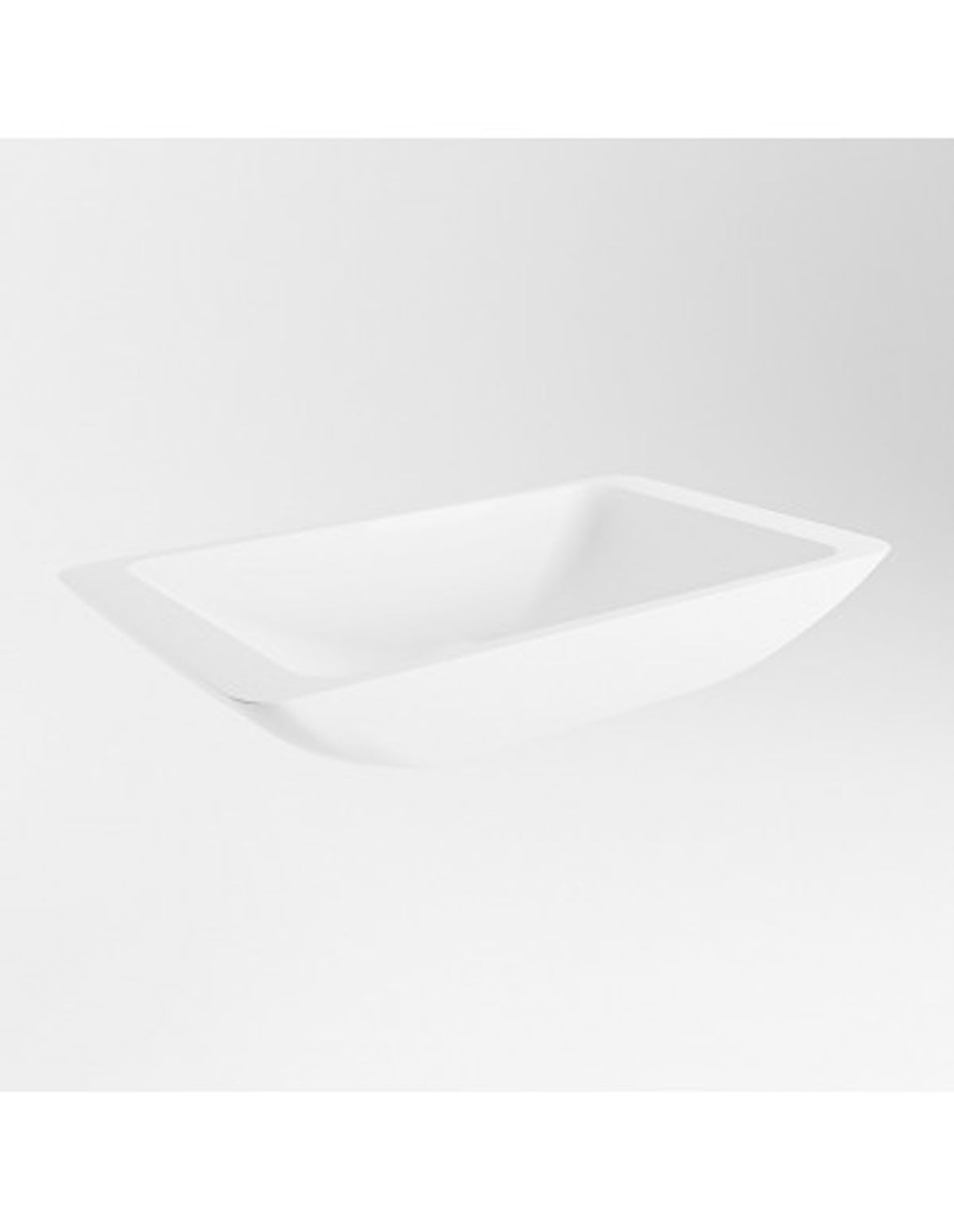 TOPI håndvask 59,5 x 34,5 cm Solid surface - Talkum