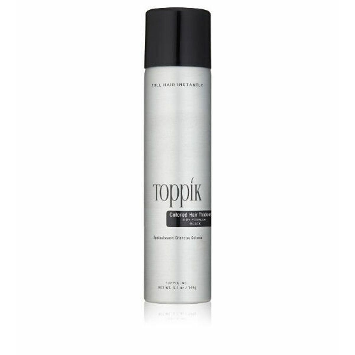 Toppik Colored Hair Thickener 180ml, Black