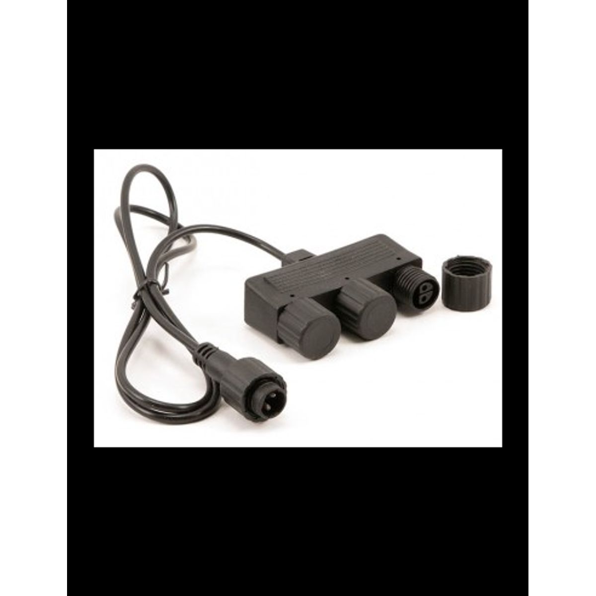 TORCH Multi quick 3-vej connector IP68, 1 IN & 3 OUT (max. 3 tilkoblinger)