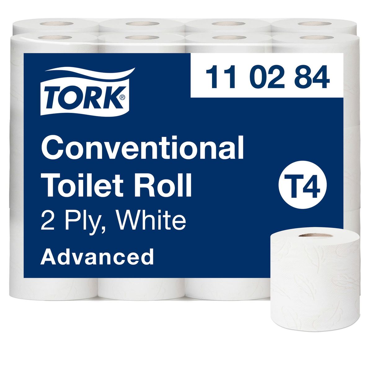 Tork 110284 Advanced T4 2lags toiletpapir 24 ruller