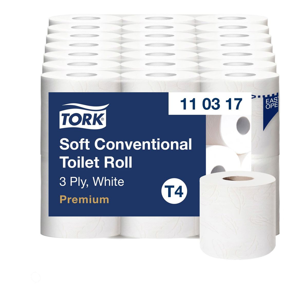 Tork 110317 Premium T4 3lags toiletpapir 42 ruller