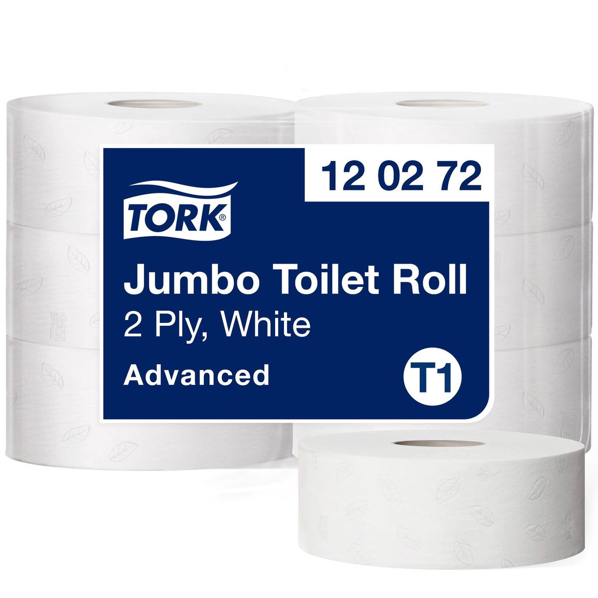 Tork 120272 Advanced T1 Jumbo 2lags toiletpapir 6 ruller