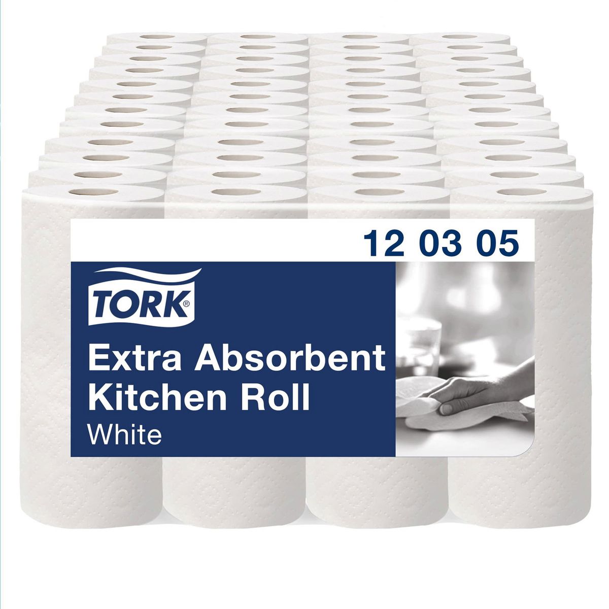 Tork 120305 Premium Ekstra Soft køkkenrulle 12,2 mtr 3-lags 48 ruller