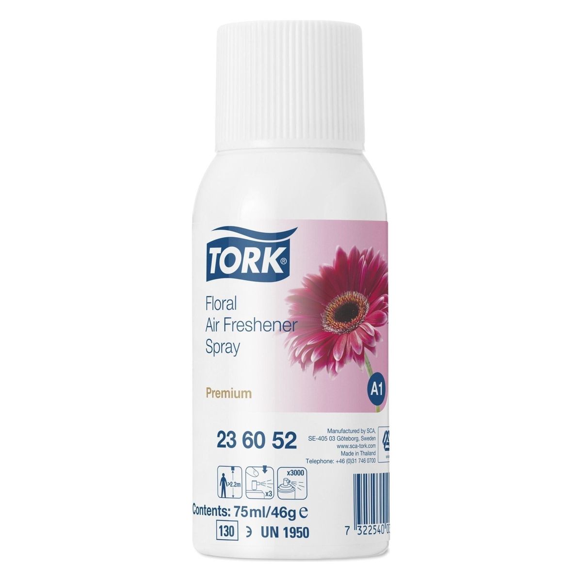 Tork Airfreshener Spray 75 ml. A1. - Flere dufte