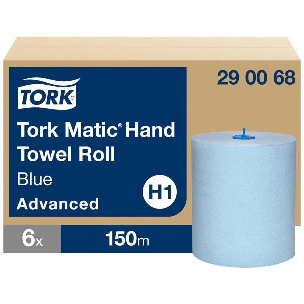 Tork Matic Advanced soft håndklæderulle 2-lag hvid H1 6 ruller 290068