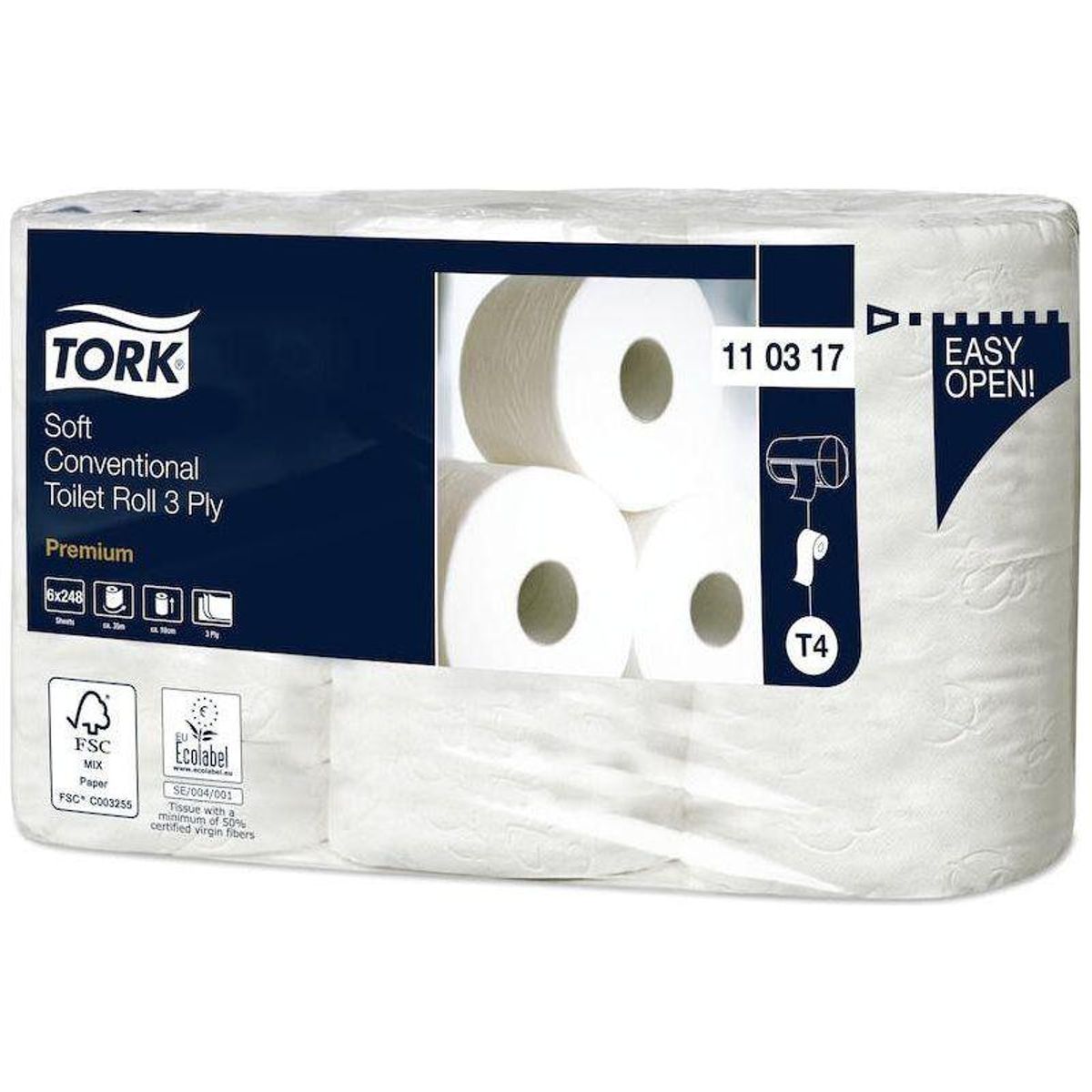 Tork Premium soft toiletpapir 3 lag 42 ruller 110317 T4