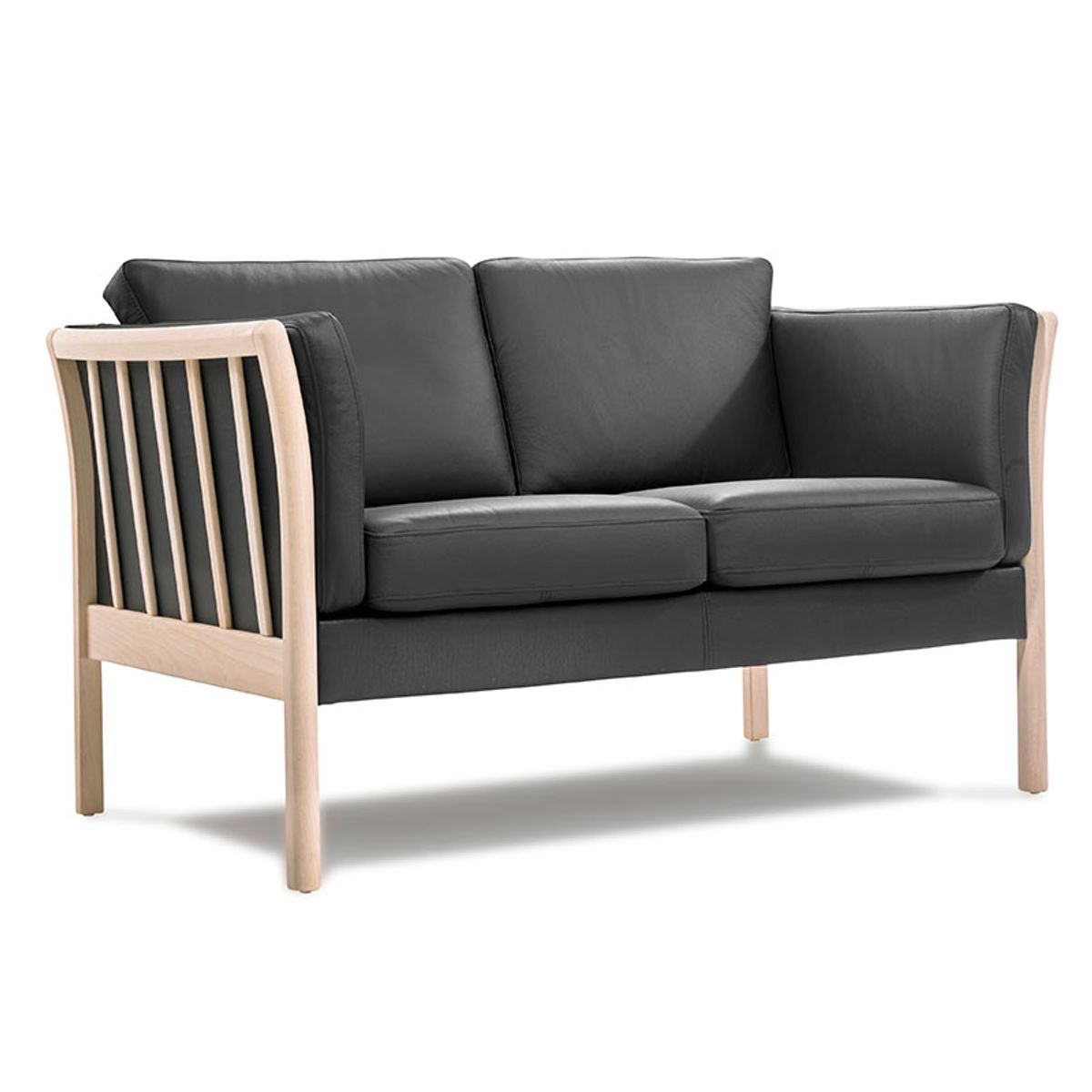 Torup K135 KD 2 pers. sofa - stof/læder