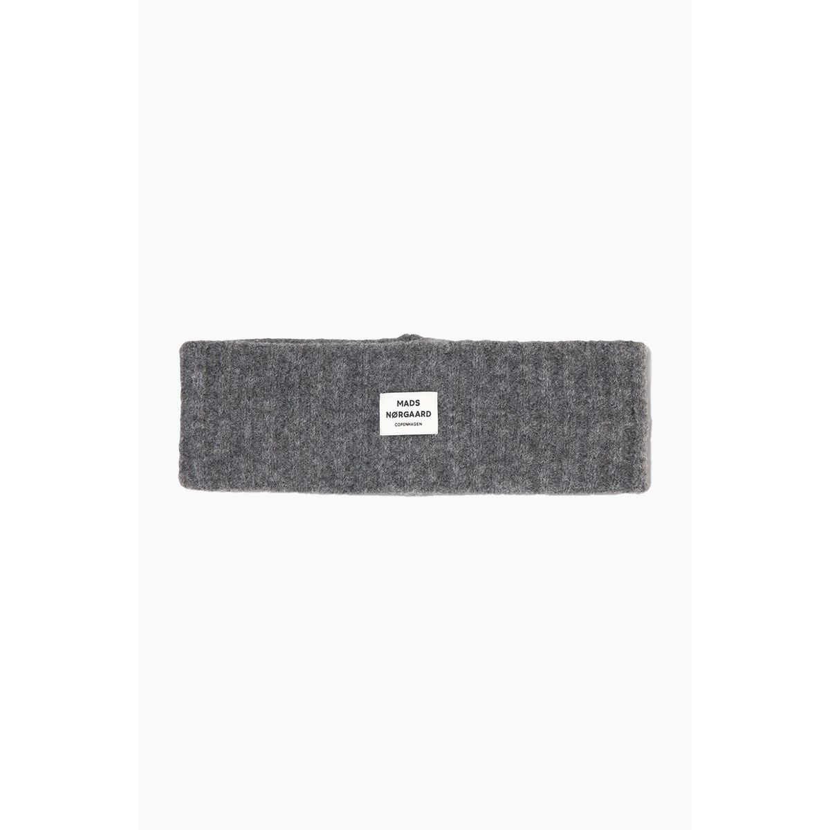 Tosca Aschley Headband - Dark Grey Melange - Mads Nørgaard - Grå One Size