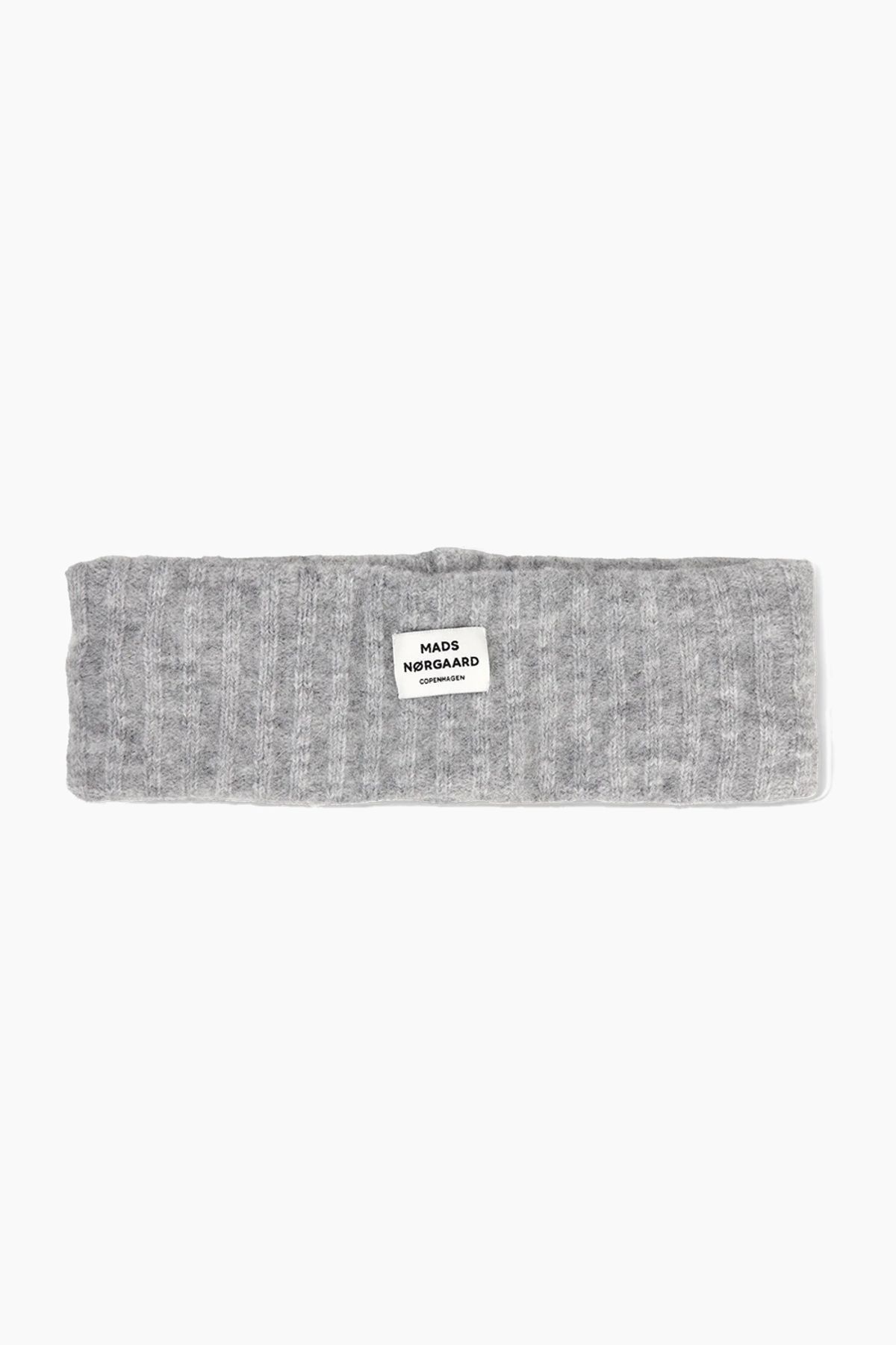 Tosca Aschley Headband - Light Grey Melange - Mads Nørgaard - Grå One Size