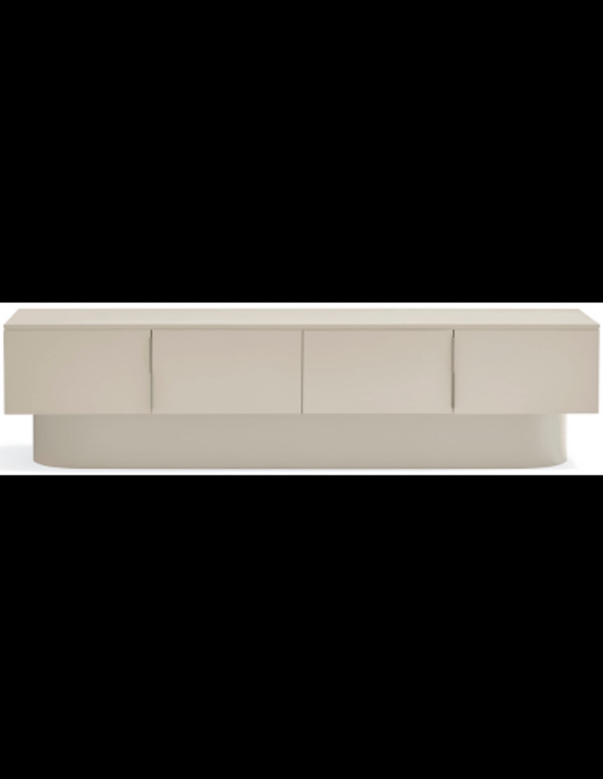 Totem tvbord i mdf B200 cm - Sand