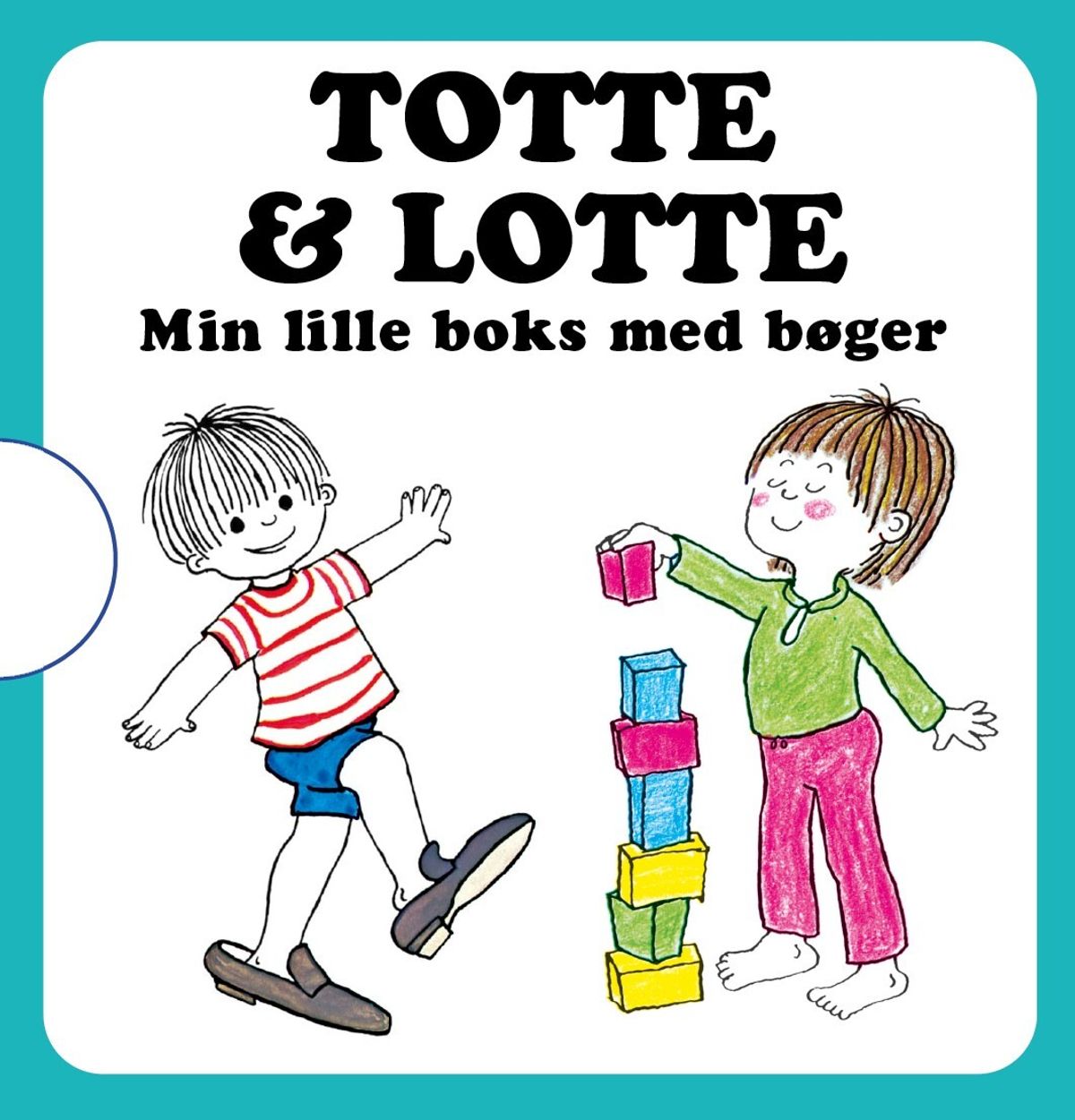 Totte & Lotte: Min Lille Boks Med 4 Bøger - Diverse - Bog