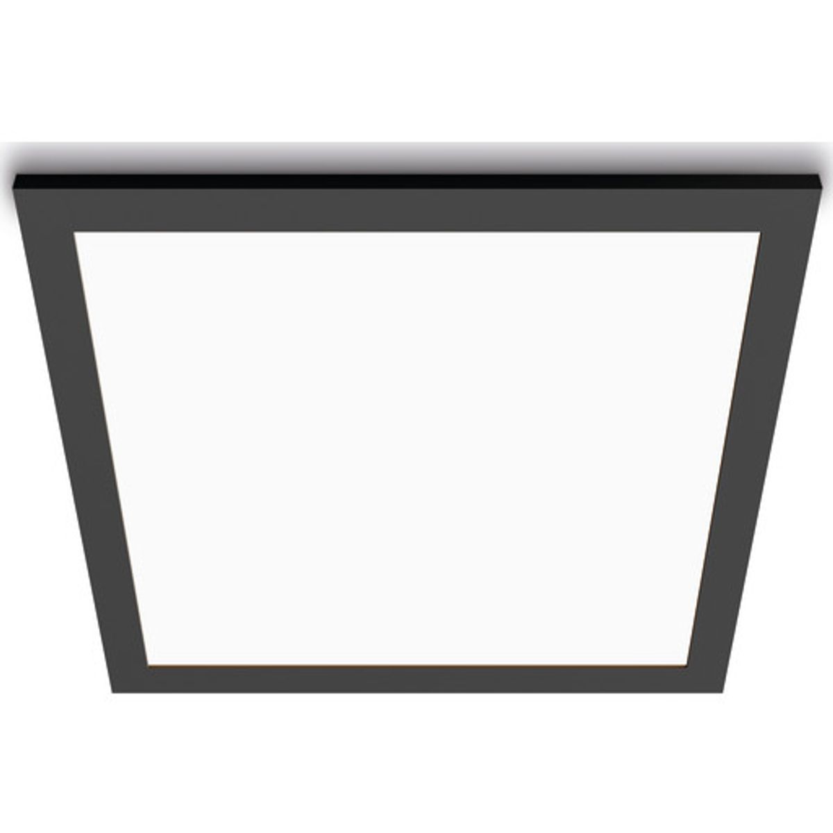 Touch Loftlampe firkantet 12W 2700K Sceneswitch, sort