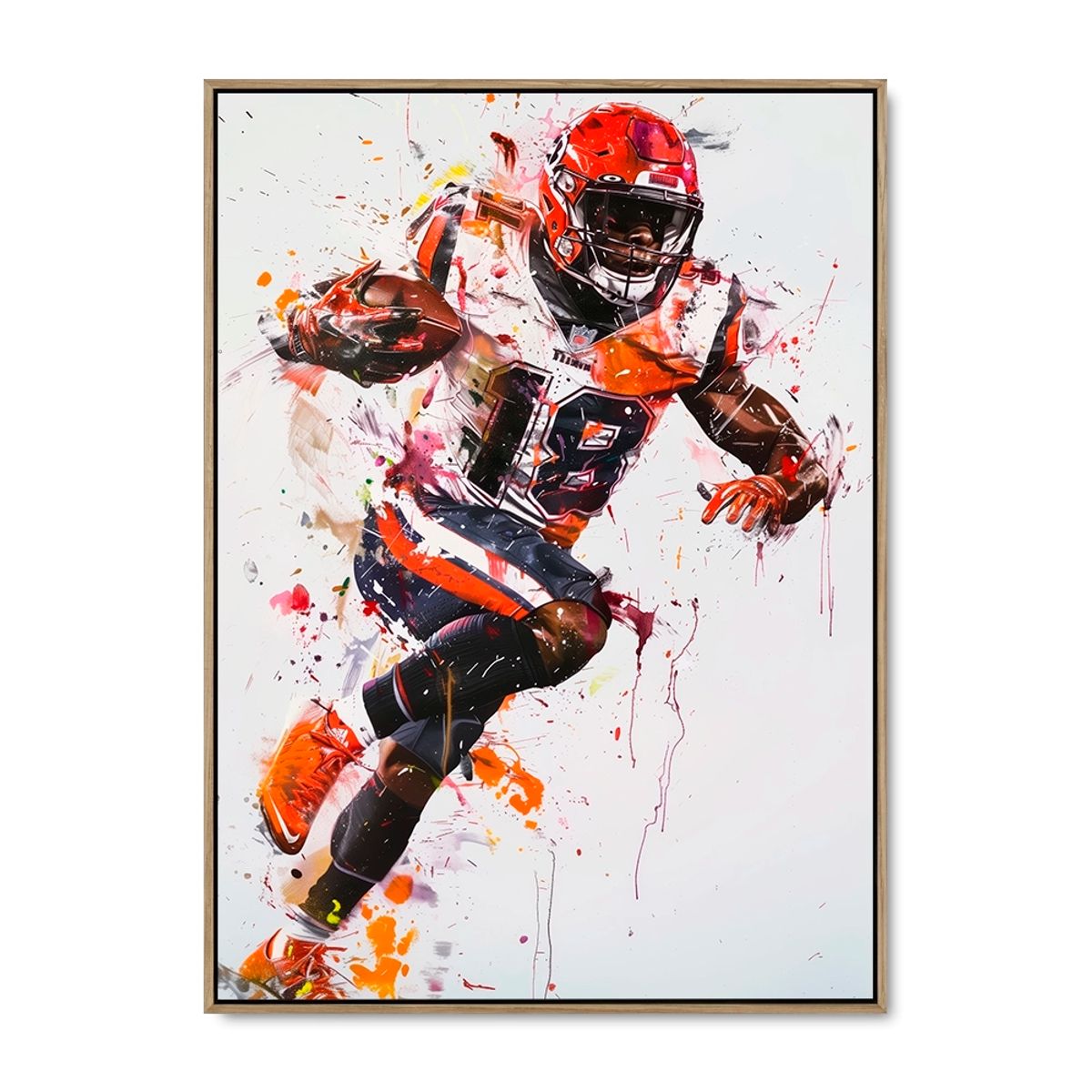 Touchdown Drive - 70x100 cm. - Ege ramme