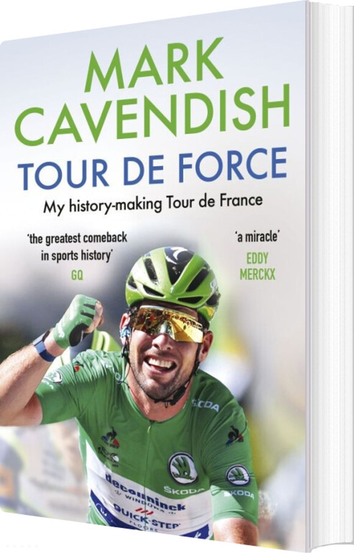 Tour De Force: My History-making Tour De France - Mark Cavendish - English Book