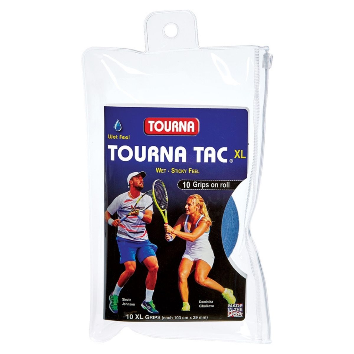 Tourna Tac XL Grip 10-Pack Blue