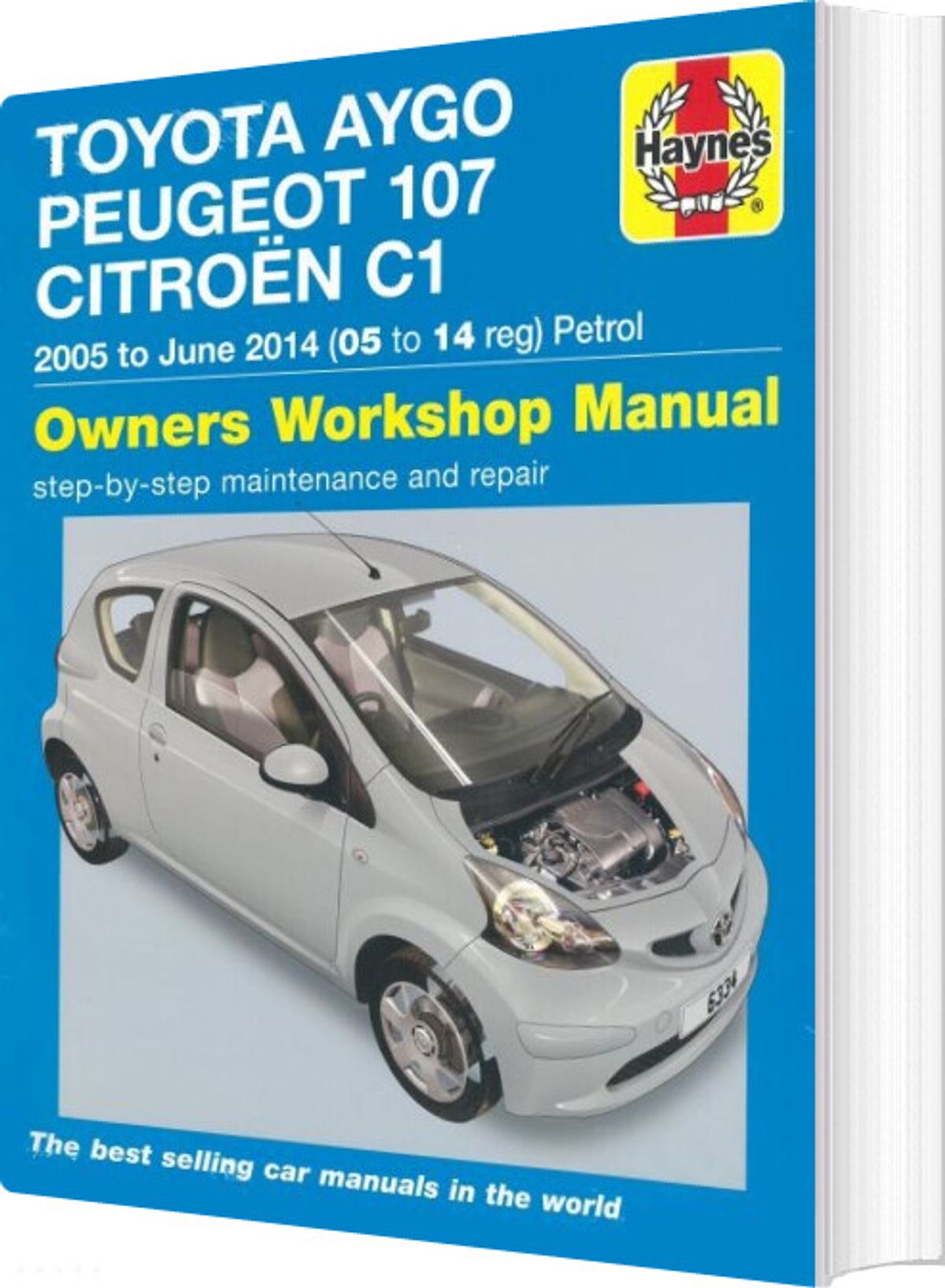 Toyota Aygo, Peugeot 107 & Citroen C1 - Owners Workshop Manual - Peter T. Gill - English Book