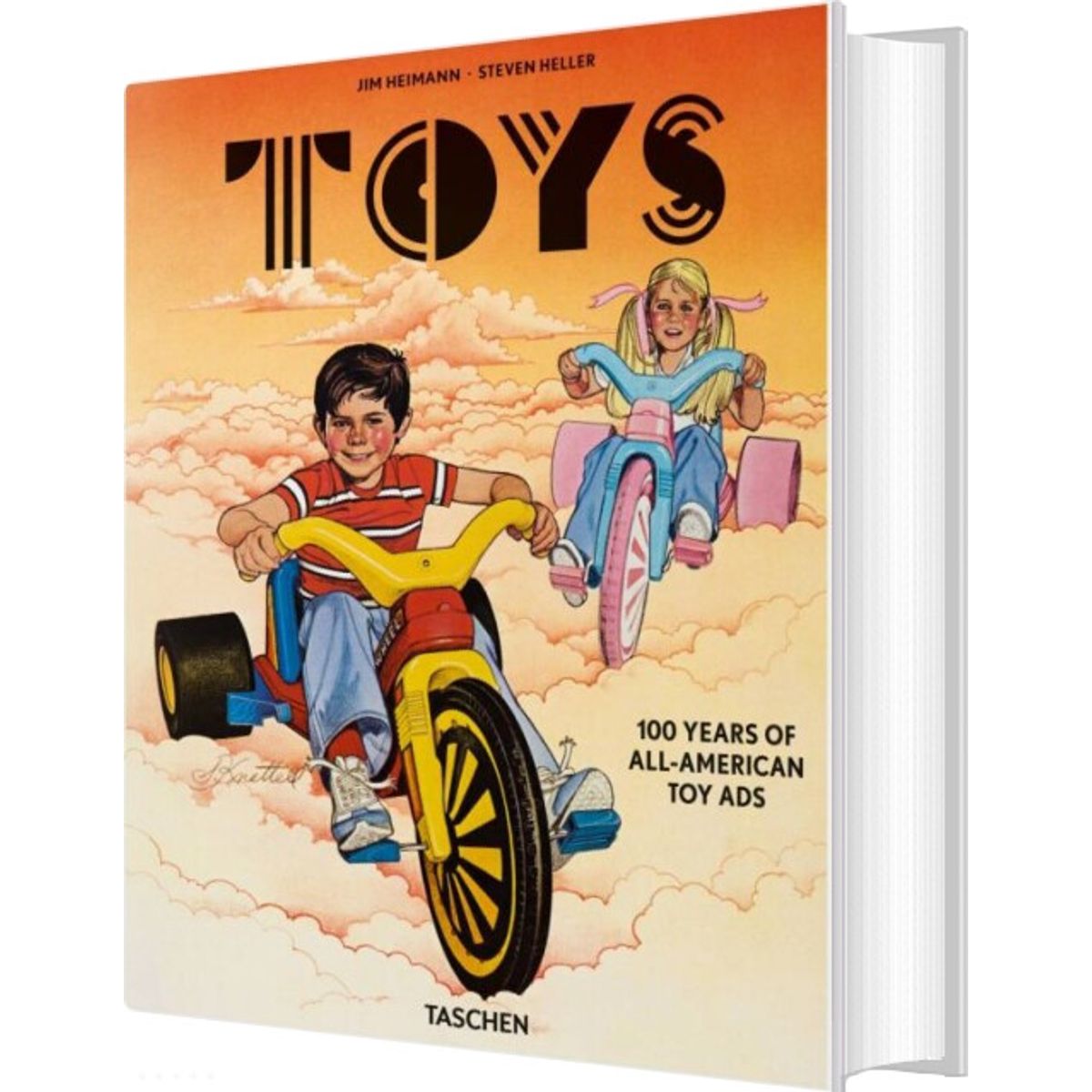 Toys: 100 Years Of All-american Toy Ads - Steven Heller - English Book