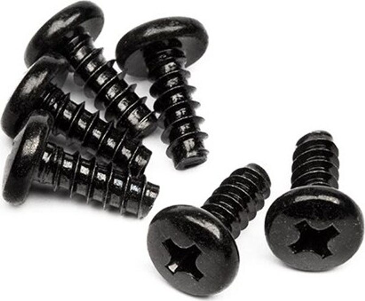 Tp Binder Head Screw M4x10mm (6pcs) - Hpz632 - Hpi Racing