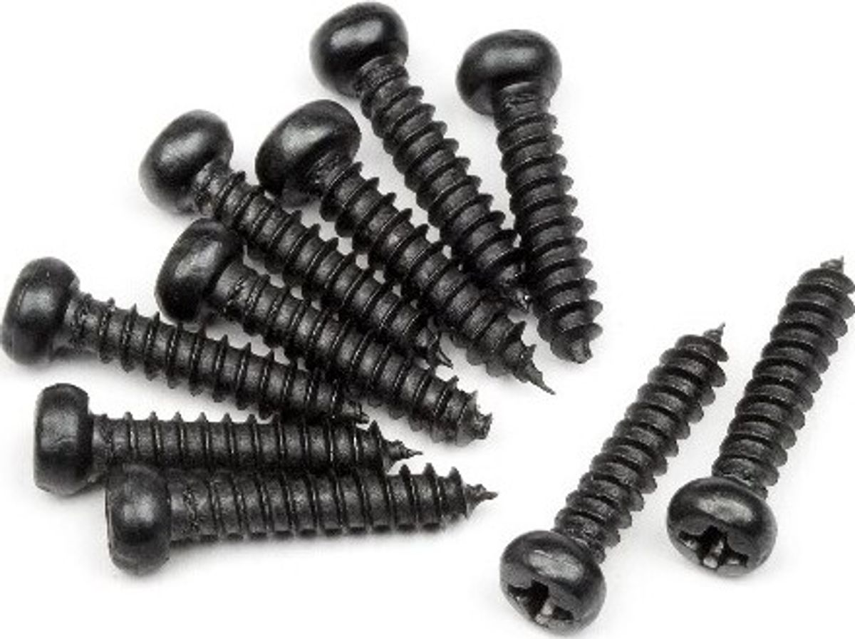 Tp. Button Head Screw M2.6*12mm (10pcs) - Hp101249 - Hpi Racing