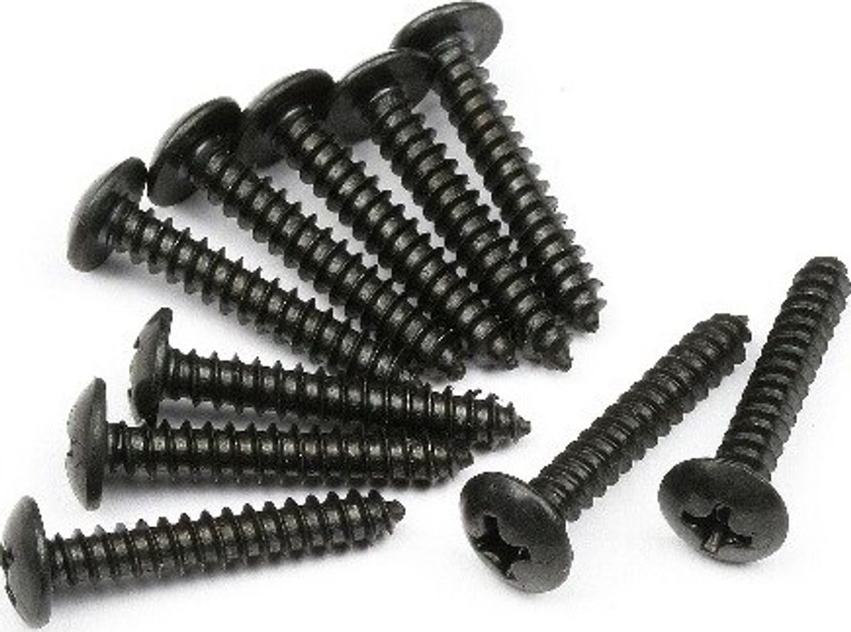 Tp. Button Head Screw M3*19mm (10pcs) - Hp101246 - Hpi Racing