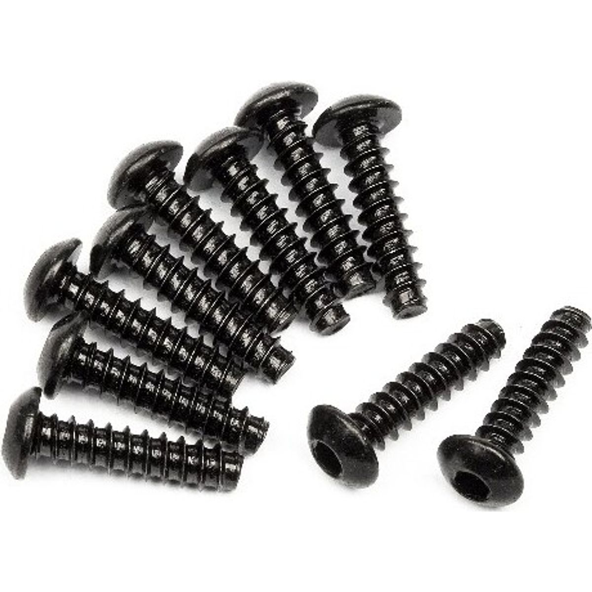 Tp. Button Head Screw M3x12mm (hex Socket/10pcs) - Hp94355 - Hpi Racing