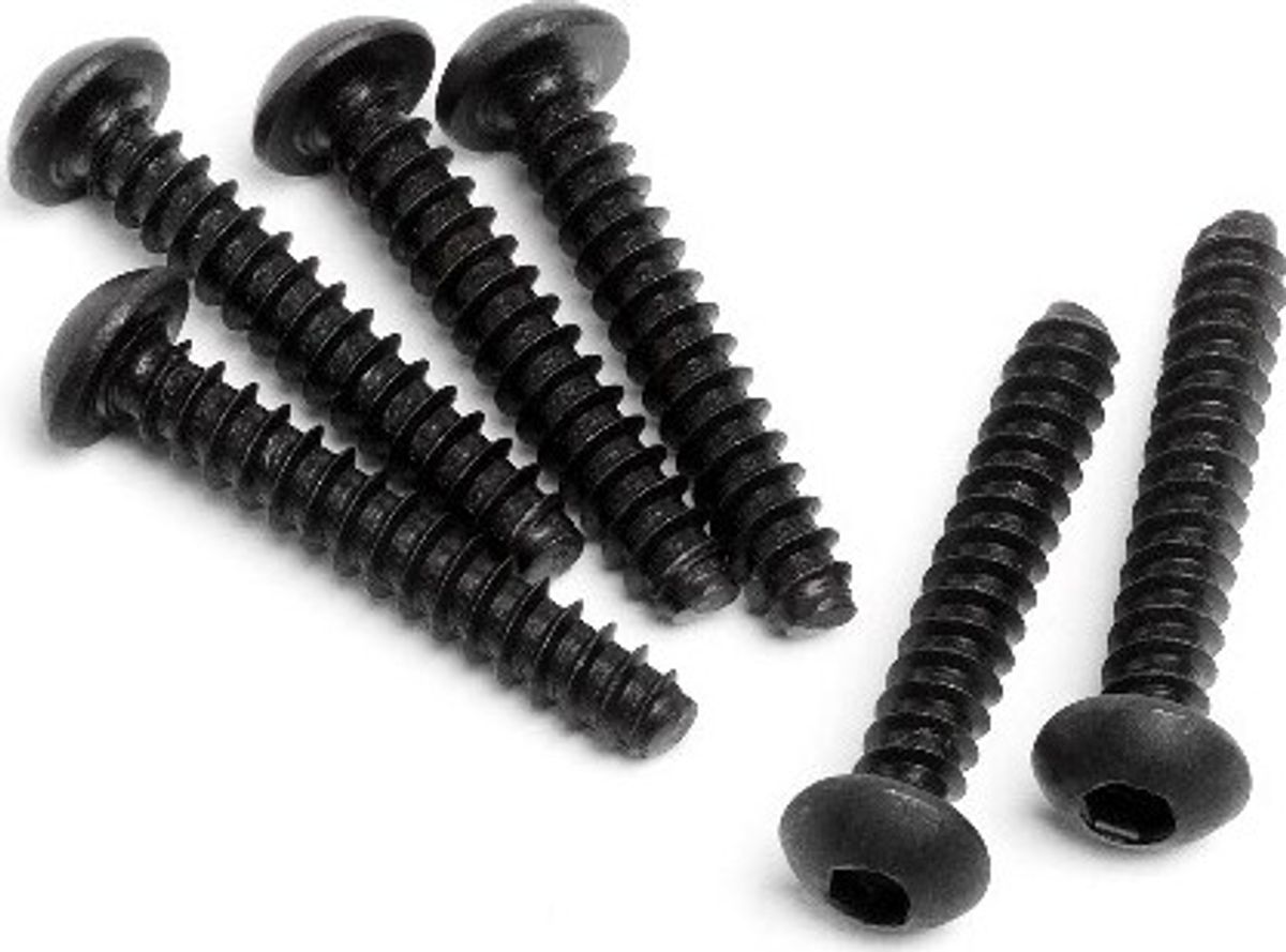 Tp. Button Head Screw M3x18mm (6pcs) - Hp94357 - Hpi Racing