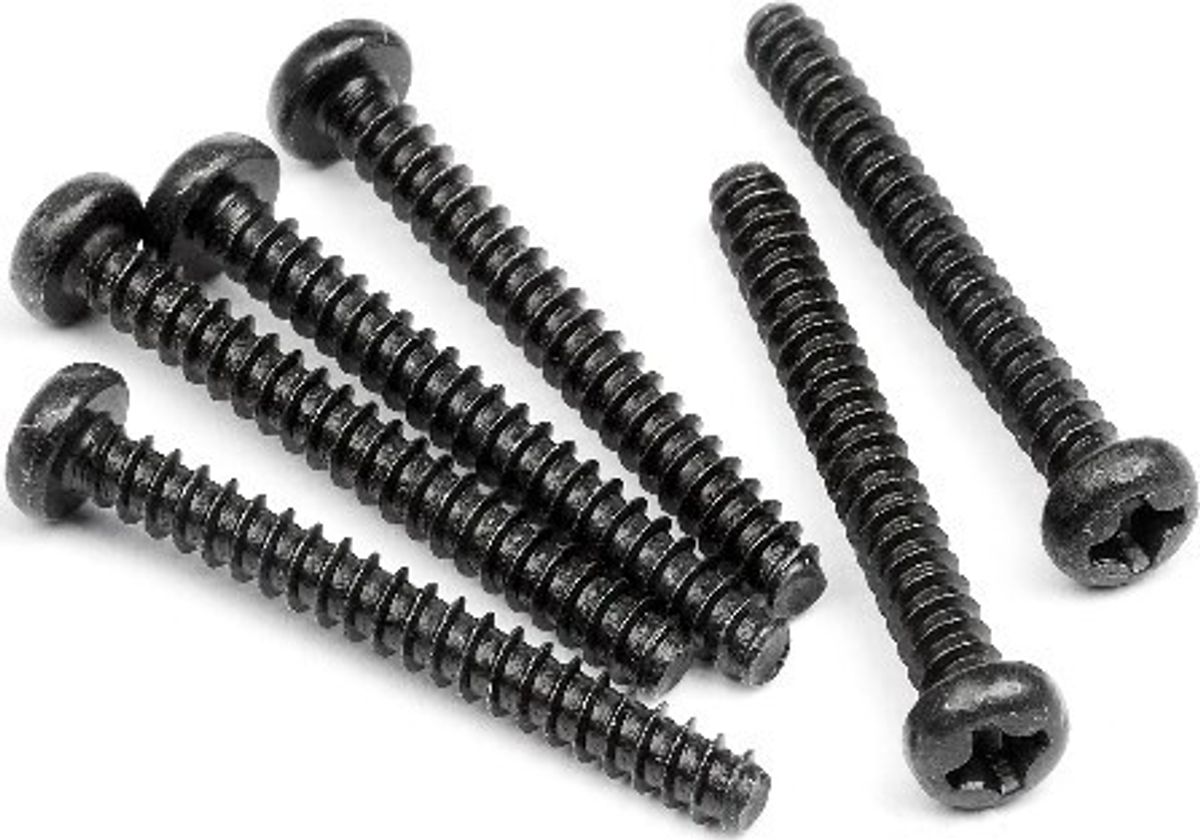 Tp. Button Head Screw M3x25mm (6pcs) - Hp102848 - Hpi Racing