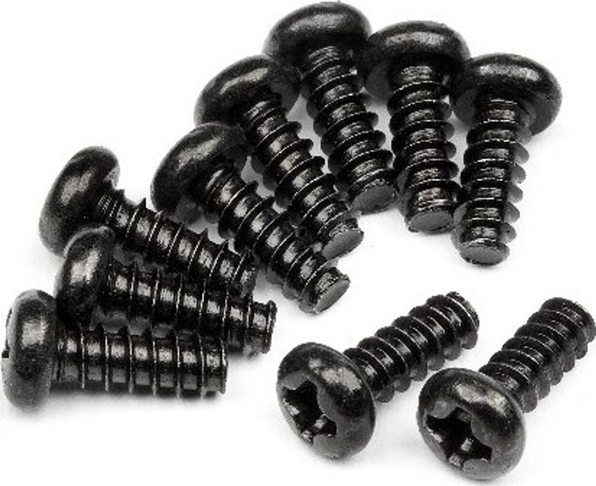 Tp. Button Head Screw M3x8mm (10pcs) - Hp103279 - Hpi Racing